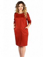 Платье 478-1 терракотовый