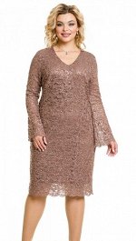 Платье 969 кофейный