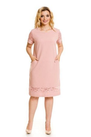 Платье 868 розовый