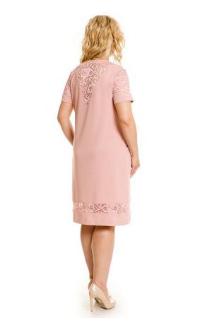 Платье 868 розовый