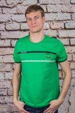 Футболка 1052/1 зелёный DEVOLL