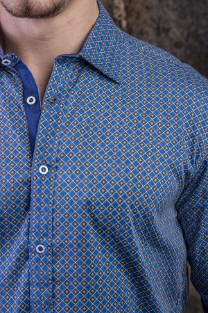 Рубашка Рубашка мужская "ANG"
Состав: хлопок 90%, полиамид 5%, эластан 5%