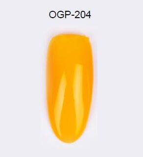 OGP-204 Гель-лак для покрытия ногтей. Pantone: Saffron