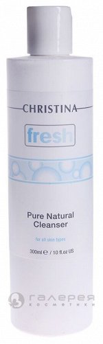Очиститель натуральный для всех типов кожи / Fresh Pure &amp; Natural Cleanser 300 мл