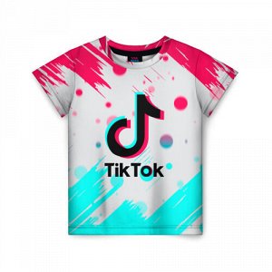 Детская футболка 3D «TIKTOK»