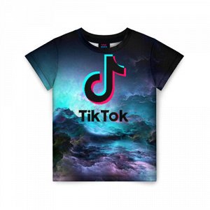 Детская футболка 3D «TIKTOK»