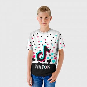 Детская футболка 3D «TIKTOK»