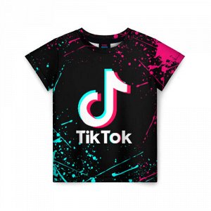 Детская футболка 3D «TIKTOK»