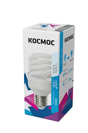 Энергосберегающая лампа КОСМОС T3 20W Е27