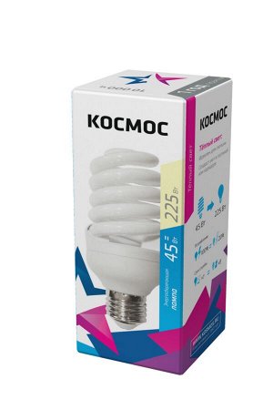 Энергосберегающая лампа КОСМОС T3 45W Е27