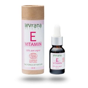 0383 Сыворотка для лица "Витамин E", растительный, чистый антиоксидант, 15 мл ECOCERT COSMOS NATURAL