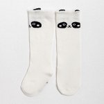 Гольфы Крошка Я &quot;Панда&quot; 8-10 см, молочный