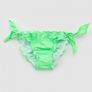 Трусы купальные для девочек с завязками MINAKU "Sunny Life", рост 68-74 см, цвет зеленый