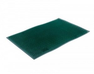Коврик Покрытие ковровое щетинистое 39х59 см "Травка" цвет темно-зеленый