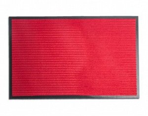 Коврик Коврик влаговпитывающий ребристый 50х80 см "Стандарт" цвет красный