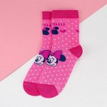 Носки детские &quot;Минни Маус&quot; 16-18 см, 4-6 лет, 80% хл.,17% п/а, 3% эл.