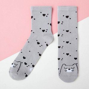 Носки детские KAFTAN «Кошка», цвет серый