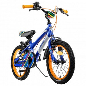 Велосипед 16" Graffiti Deft, цвет синий