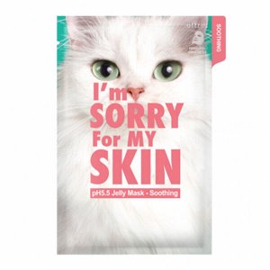 I'm Sorry for My Skin. Тканевая маска pH5.5 УСПОКАИВАЮЩАЯ,  pH5.5 Jelly Mask - Soothin, 33 мл.