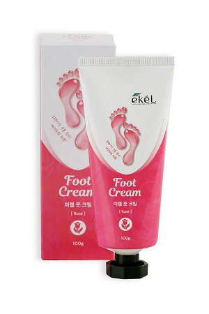 [EKEL] Крем для ног с розой ROSE FOOT CREAM, 100 г.