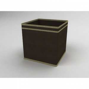 Коробка - куб жёсткая «Классик коричневый», 27х27х27 см 4775970
