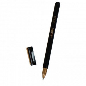 Ручка гелевая deVENTE My Gold, чёрные чернила, 0.5 мм, чёрный корпус