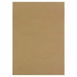 Крафт-бумага для творчества А4, 50 листов KRIS, 80 г/м2