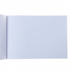 Проф-Пресс Альбом для рисования А4, 24 листа на скрепке &quot;Акварельные пейзажи&quot;, бумажная обложка, блок 100 г/м2