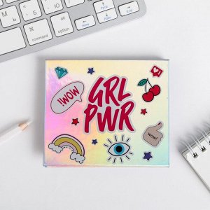 Art Fox Набор стикеров &quot;GRL PWR&quot;, 7 блоков бумаг по 30 листов