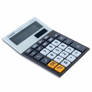 Калькулятор настольный, 8 - разрядный, двойное питание, с мелодией, МИКС