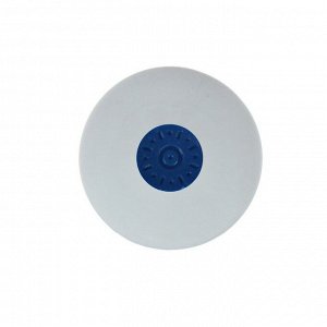 Ластик deVENTE Core, синтетика, 37 х 37 х 10 мм, круглый, пластиковый держатель, белый (штрих-код на каждом ластике)