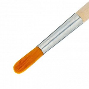 Кисть Синтетика Круглая № 9 (диаметр обоймы 9 мм; длина волоса 28 мм), деревянная ручка, Calligrata