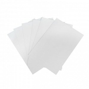 Картон белый А4 Calligrata, 8 листов, немелованный, картонная обложка