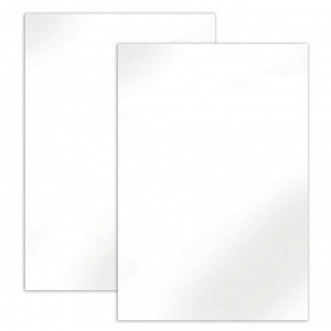 Картон белый А4, 100 листов, плотность 260 г/м2, 210 х 297 мм