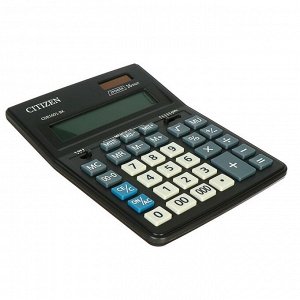 Калькулятор настольный 16-разрядный CDB1601BK 155 х 205 х 35 мм, двойное питание, чёрный