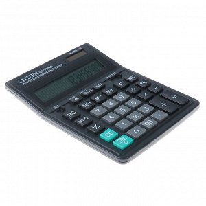 Калькулятор настольный 16 разрядный, Citizen Business Line SDC-664S, двойное питание, 153 х 199 х 31 мм, чёрный