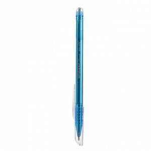 Ручка шариковая 0,7мм стержень синий, корпус тонированный синий