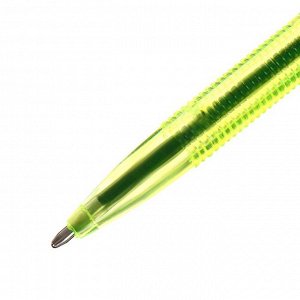 Ручка шариковая Office Style 820, узел 0.7мм, чернила синие, корпус зелёный хамелеон