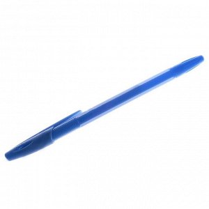 Ручка шариковая Office Style 820, узел 1.0 мм, чернила голубые, корпус голубой