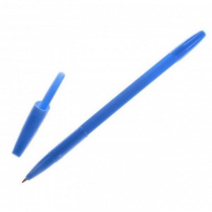 Ручка шариковая Office Style 820, узел 1.0 мм, чернила голубые, корпус голубой