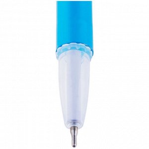 Ручка шариковая 0.7 мм, Slick, чернила синие, игольчатый стержень, микс