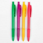 Ручка шариковая Erich Krause R-301 Classic Stick, узел 1.0 мм, чернила красные, длина линии письма 2000 метров, штрихкод на ручке