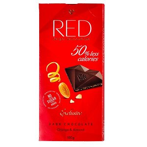 шоколад RED Delight DARK Orange & Almond 100 г 1 уп. х 20 шт.