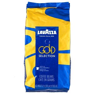 Кофе LAVAZZA GOLD SELECTION 1 кг зерно 1 уп.х 6 шт.