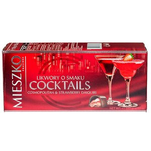 конфеты MIESZKO COCTAILS COSMOPOLITAN & STRAWBERRY DAIQUIRI 185 г