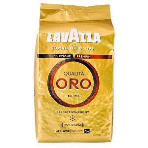 кофе LAVAZZA QUALITA ORO 250 г зерно 1/6