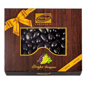 Конфеты BIND CHOCOLATE Grape Dragees 100 г 1 уп.х 12 шт.