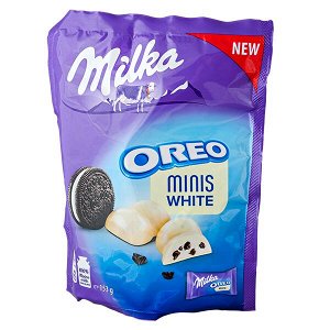 конфеты Милка OREO MINIS WHITE 153 г