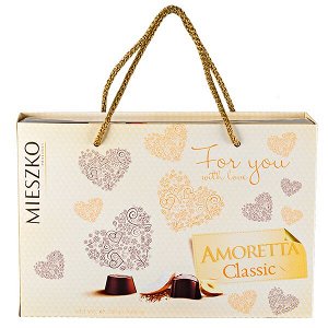 Конфеты MIESZKO AMORETTA CLASSIC в подарочной сумочке 280 г 1 уп.х 7 шт.