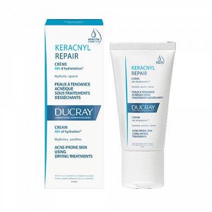 Дюкре Керакнил Восстанавливающий крем для проблемной кожи 50 мл (Ducray, Проблемная кожа лица)